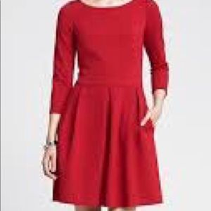 Banana Republic Fit and Flare Pocket Dress